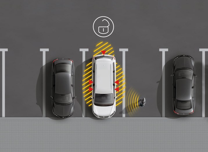 SEAT Alhambra - Keyless entry