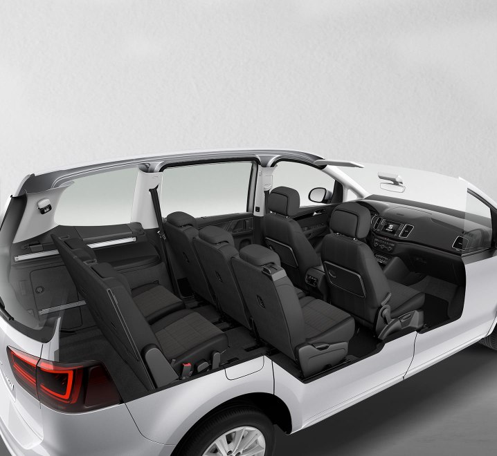 SEAT Alhambra - Interior layout