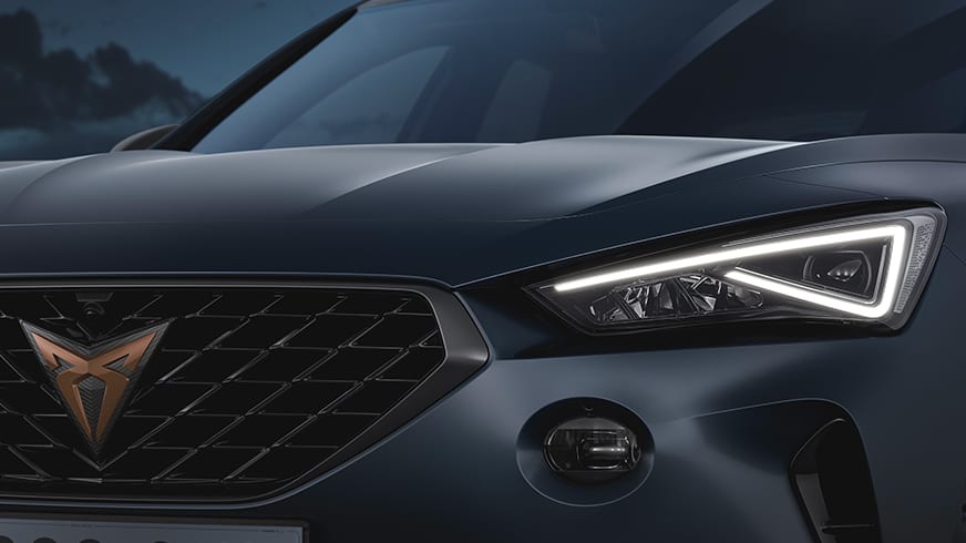 new cupra formentor compact suv with 2 litre 310 horsepower engine