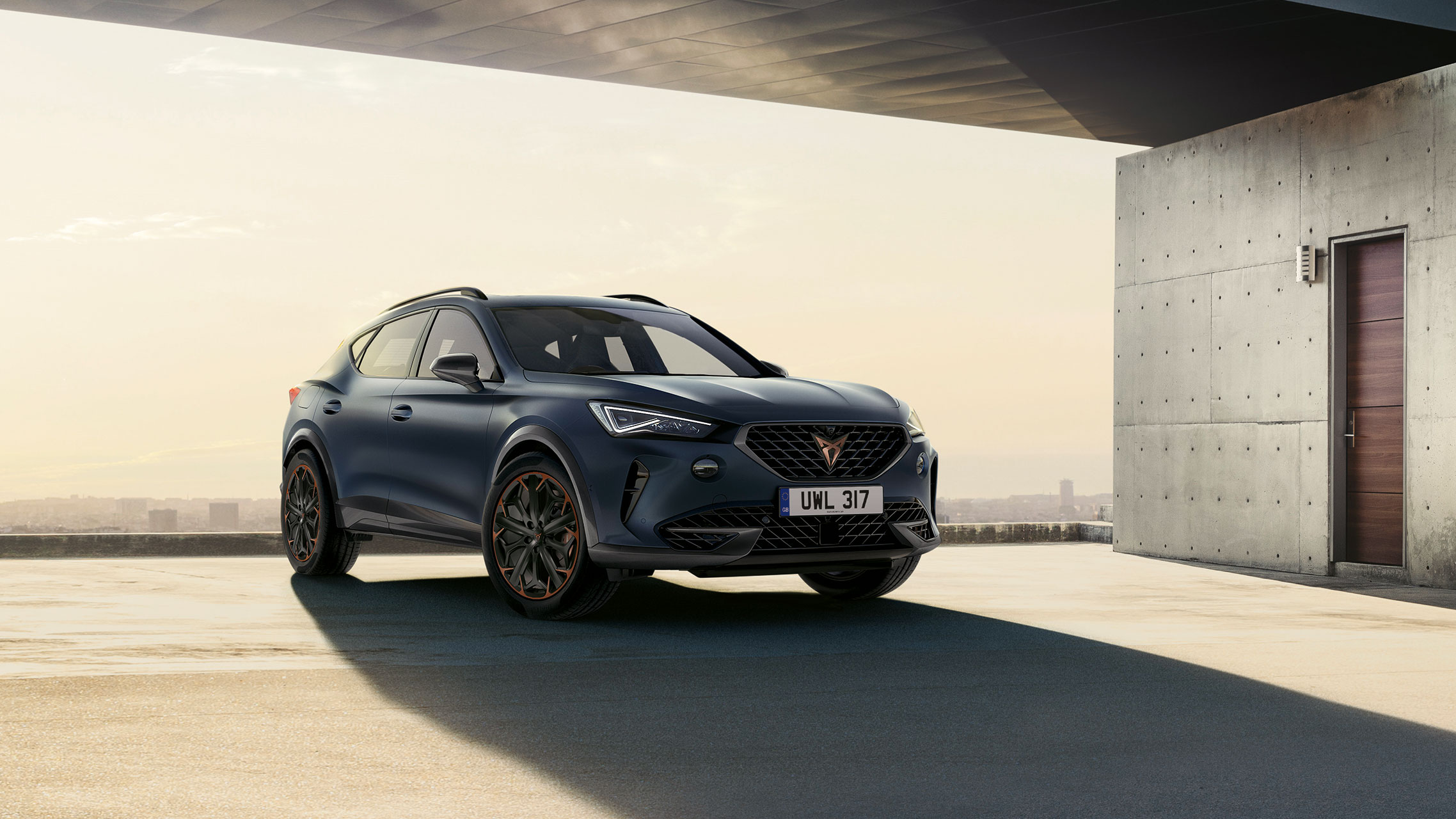 new cupra formentor with remote access and tracking via mobile app