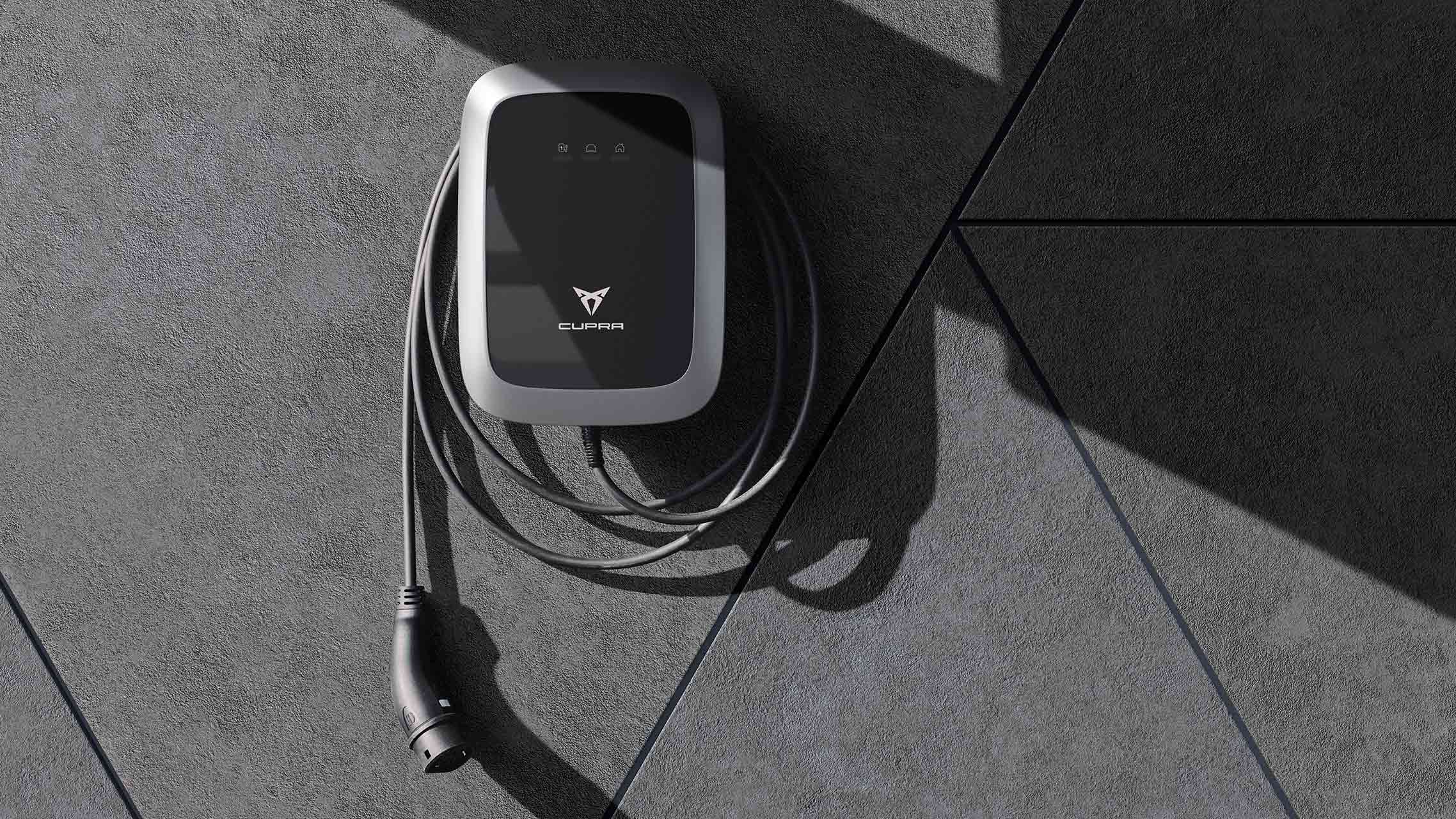 new CUPRA Leon e-hybrid compact sports car charger